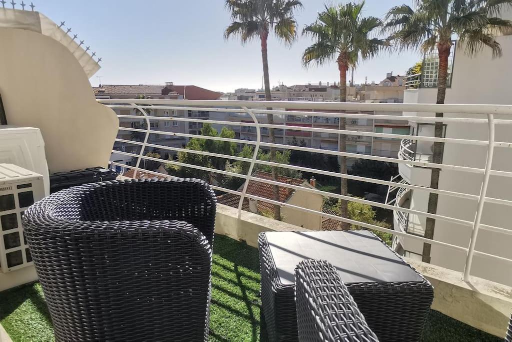 Cannes Pointe Croisette Studio Plage 2 Min A Pieds Экстерьер фото